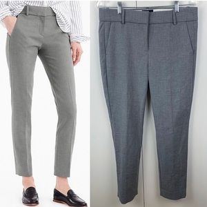 NWOT J. Crew Gray Dress Pants Skinny pants Cameron Size 10